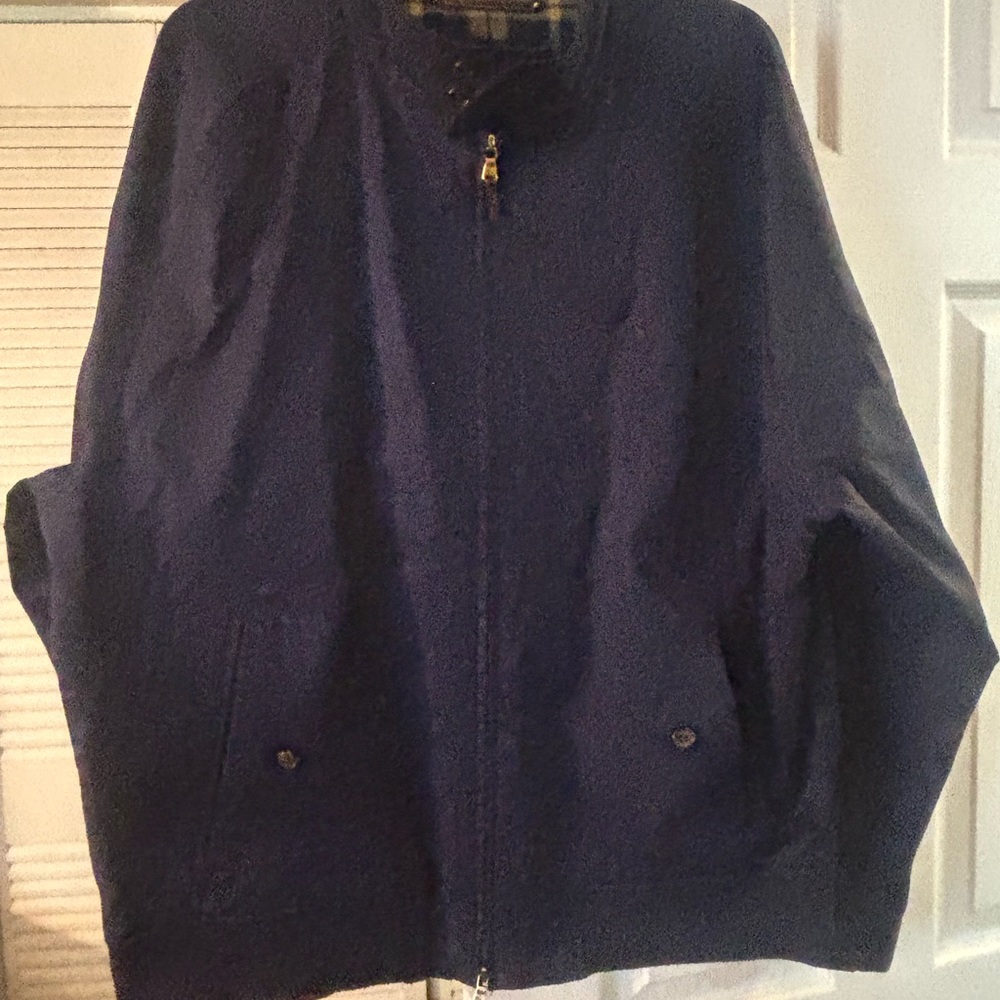 MALE POLO GOLF NAVY JACKET, SIZE XL, NWOT. - Picture 5 of 7